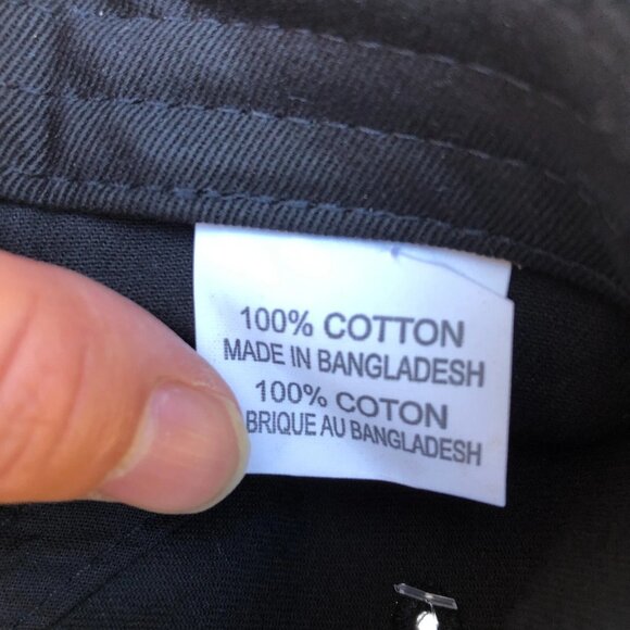 WAKE UP & KICK ASS Baseball Dad Hat Men's Black Adjustable Cap Donkey BRAND NEW - Picture 6 of 6